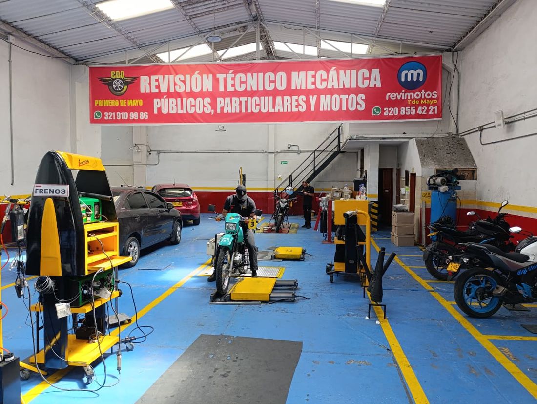 Pista de revisión técnico mecánica